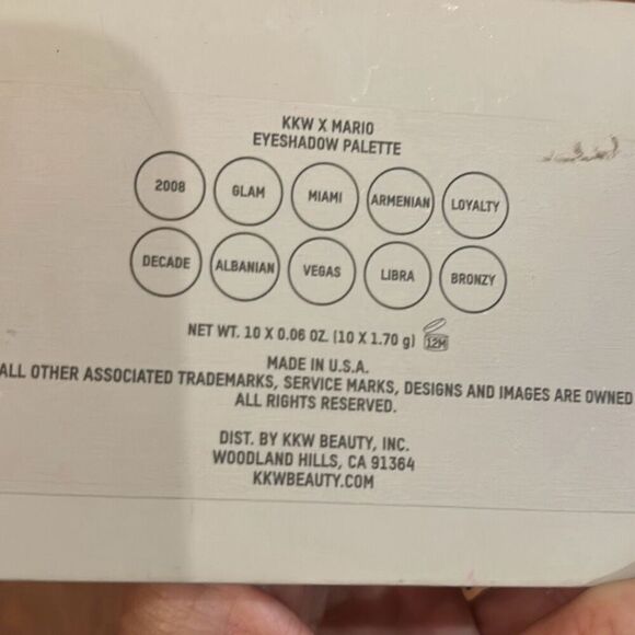 KKW X Mario eyeshadow palette - Picture 4 of 4